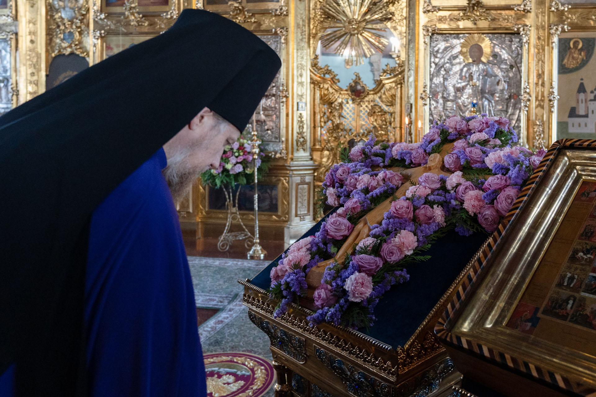 Архиерейское богослужение в Неделю 3-ю Великого поста на подворье Никольского монастыря в Годеново (23 марта 2025 г.)