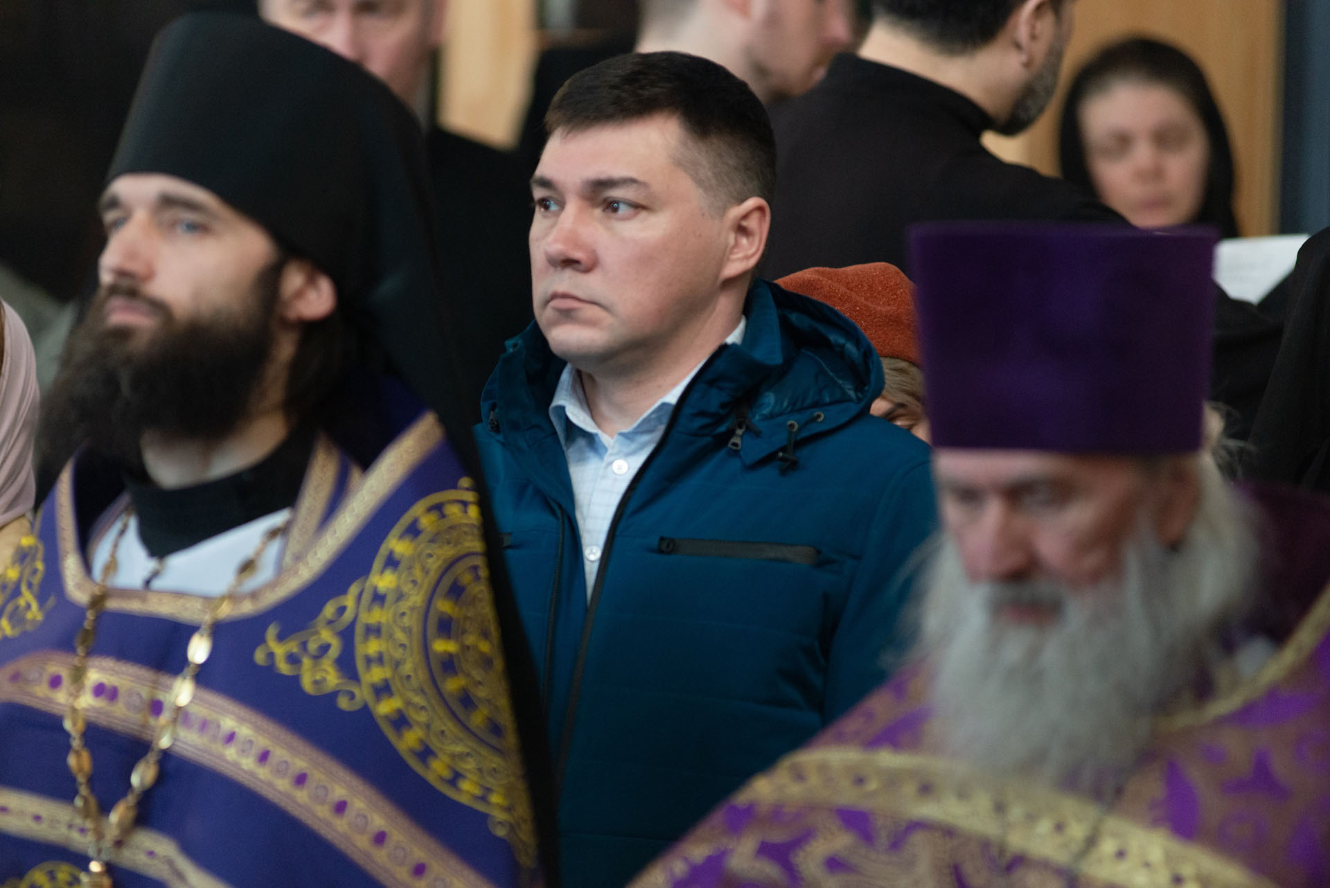 Архиерейское богослужение в Неделю 3-ю Великого поста на подворье Никольского монастыря в Годеново (23 марта 2025 г.)