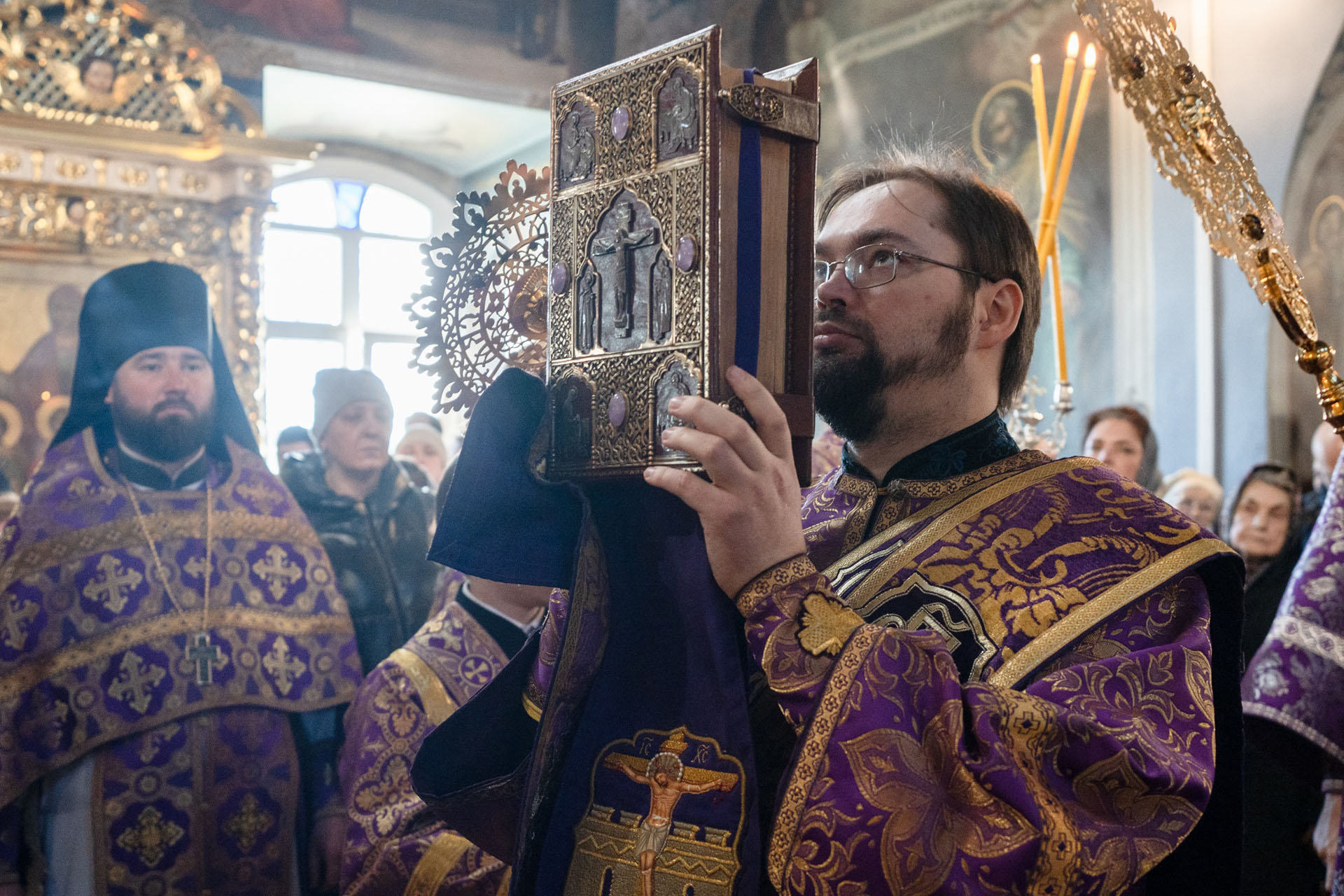 Архиерейское богослужение в Неделю 3-ю Великого поста на подворье Никольского монастыря в Годеново (23 марта 2025 г.)