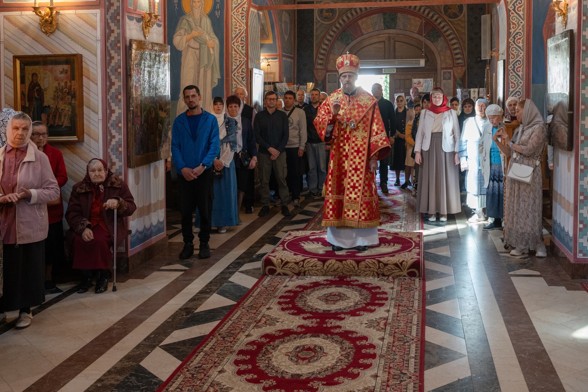 Архиерейское богослужение в день памяти святителя Николая Чудотворца