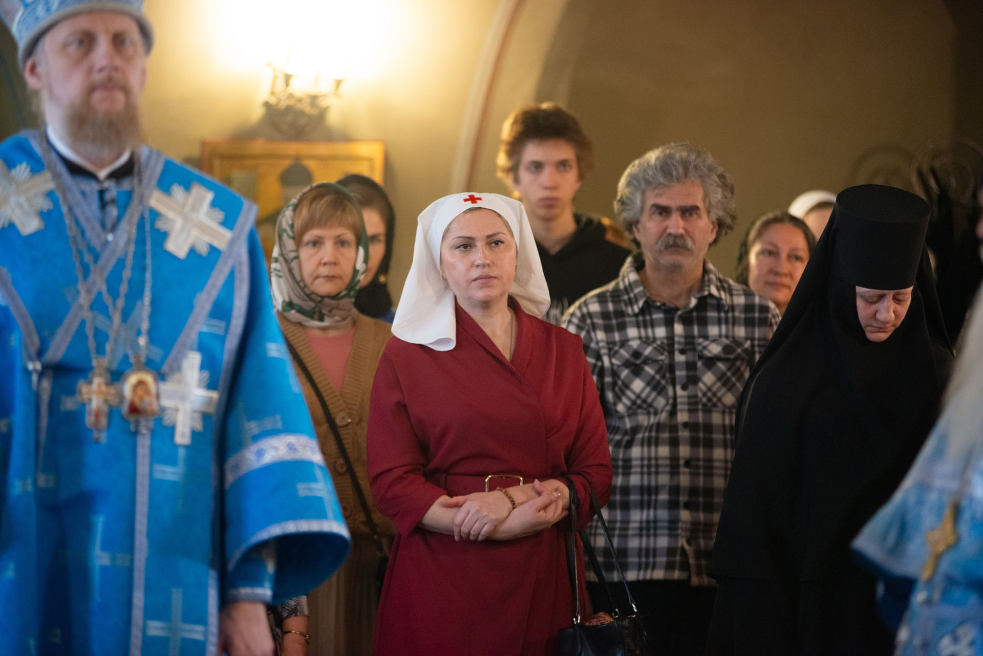 Архиерейское богослужение в праздник Благовещения Пресвятой Богородицы