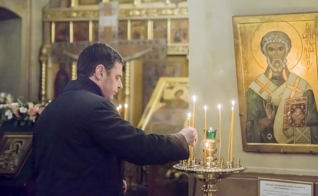 Посещение Никольского монастыря Д.Ю. Мироновым