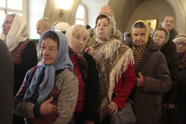 Архиерейские богослужения в канун и день памяти св. блгв.кн. Андрея Смоленского 8-9 ноября 2016 года